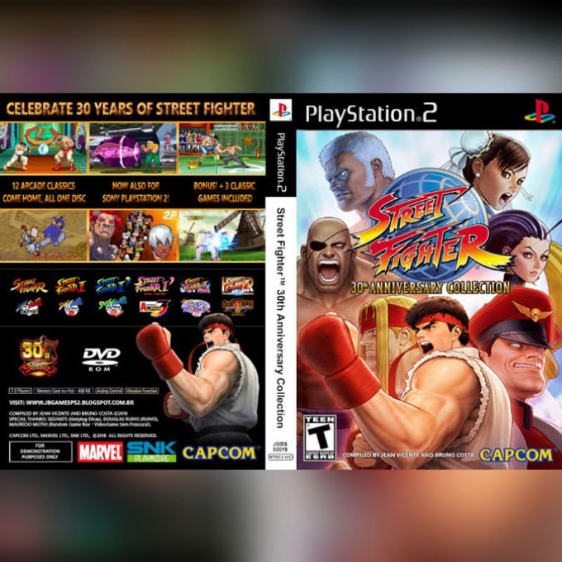 Kaset Ps2 STREET FIGHTER