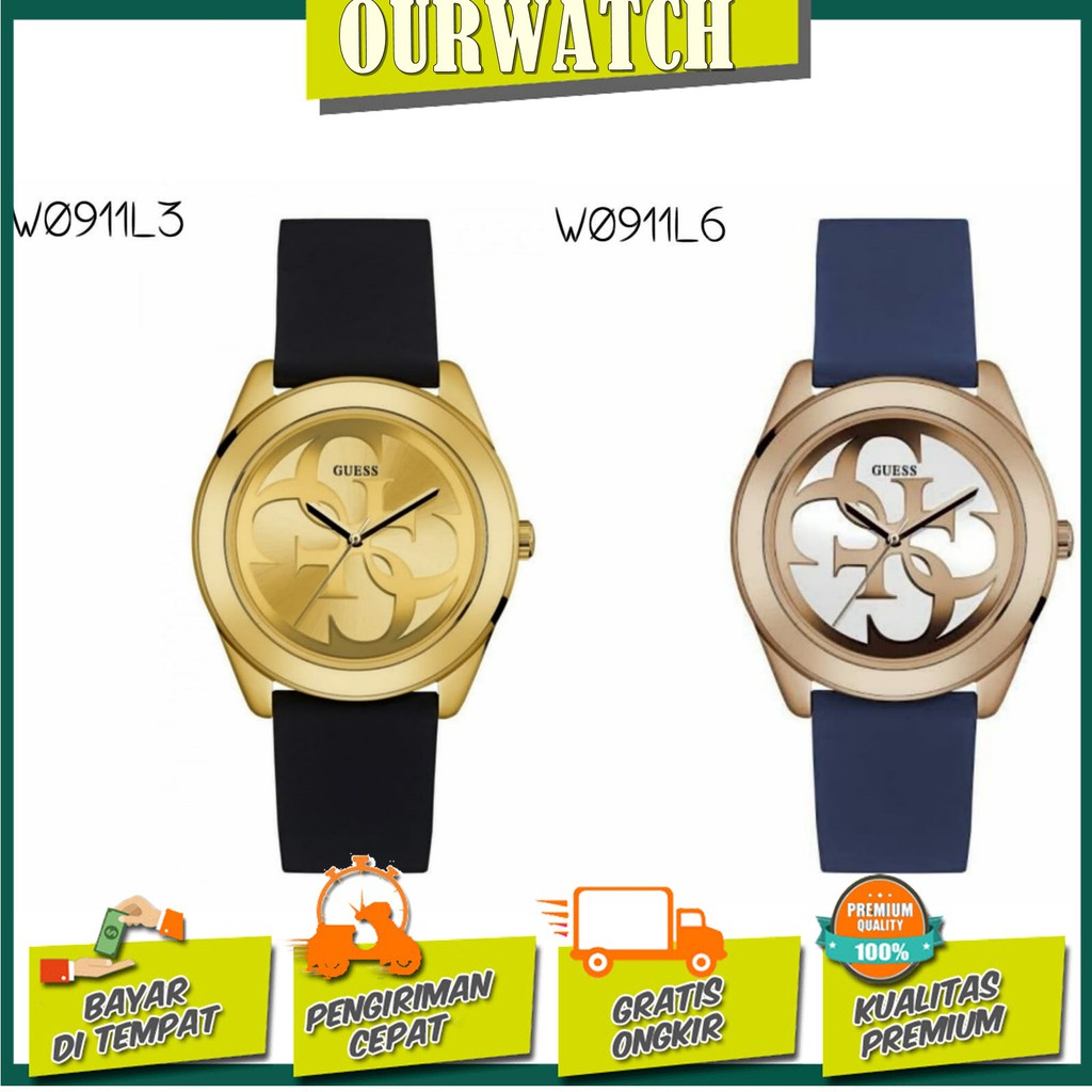 JAM TANGAN WANITA GUESS W0911L3 / W0911L6 ORIGINAL