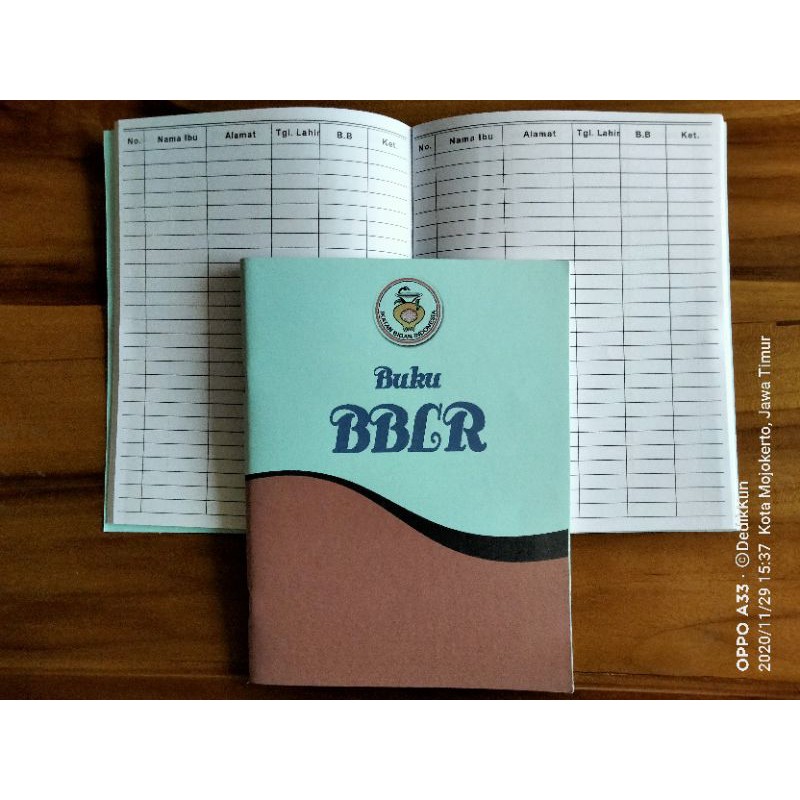 BUKU BBLR (BERAT BADAN LAHIR RENDAH)