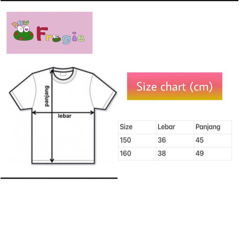 NF Atasan import anak perempuan / Kaos anak peremupan Korean style #2306