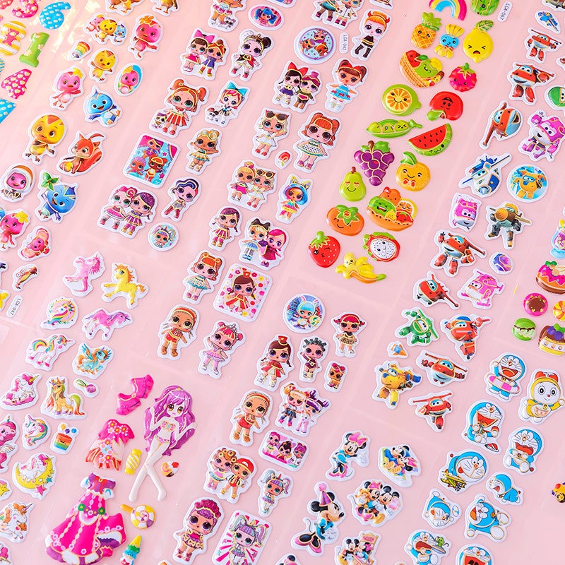 STIKER TUMBLE AESTHETIC TIMBUL 3D KARTUN KARAKTER KPOP MURAH / STICKER TUMBLR / STIKER TEMPEL / STIKER BUKU