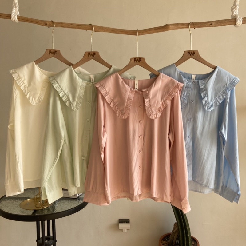 Tasya Blouse / Baju Atasan Wanita Import