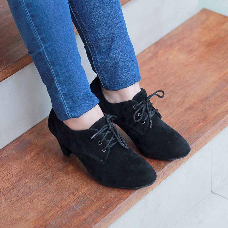 Sepatu Formal High Heels Wanita Formil Kantor Pesta Boots Hak Tinggi 7 cm Promo Garansi Original