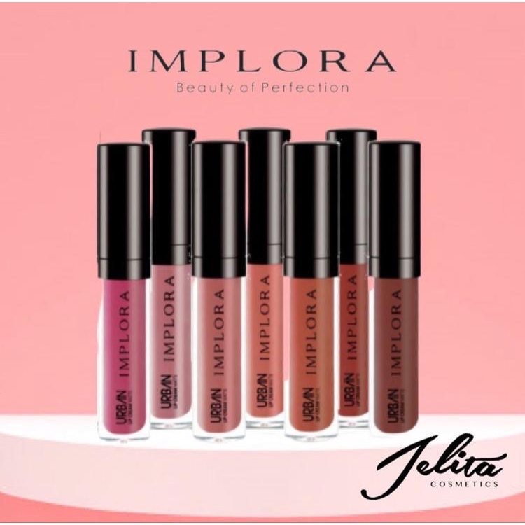 Jelita Cosmetics - Implora Lip Cream Matte