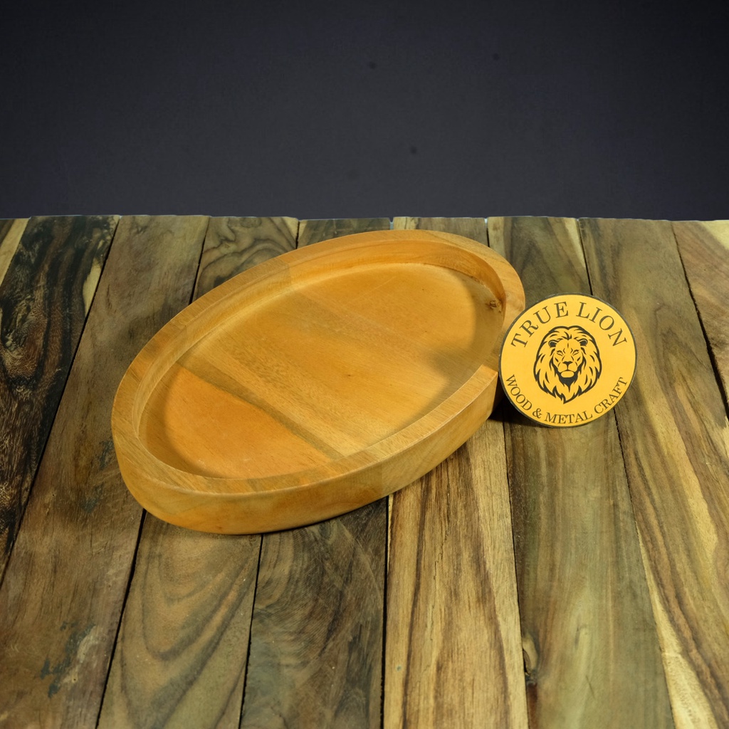 NAMPAN KAYU OVAL/BAKI KAYU OVAL
