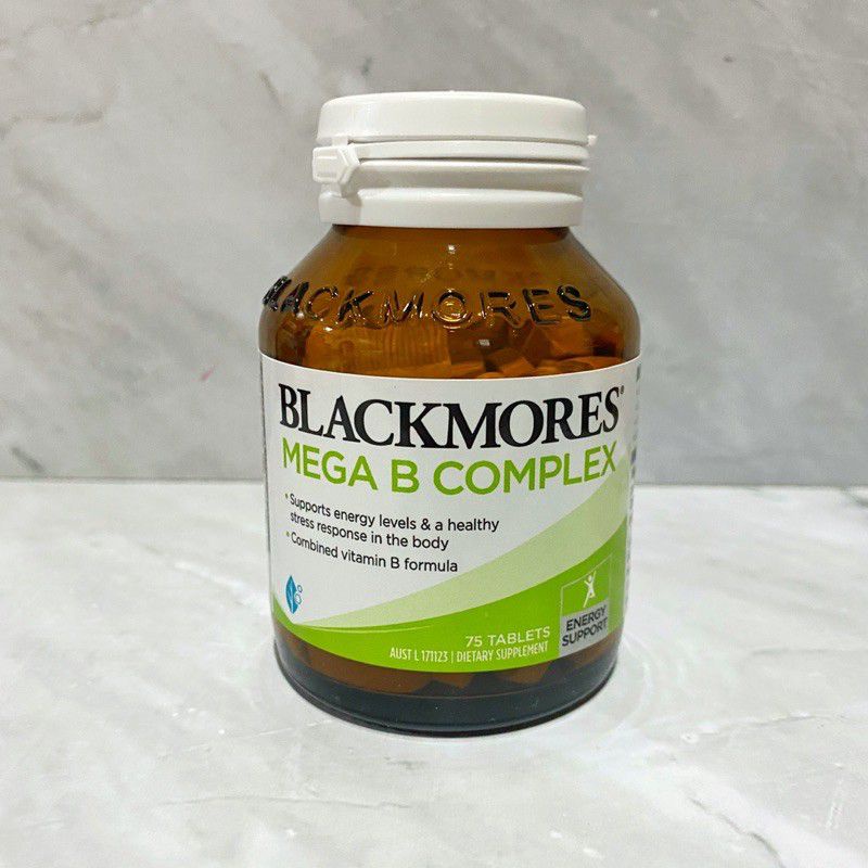 Jual Blackmores Mega B Compex 75 Tablet/blackmores B Complex/vitamin ...