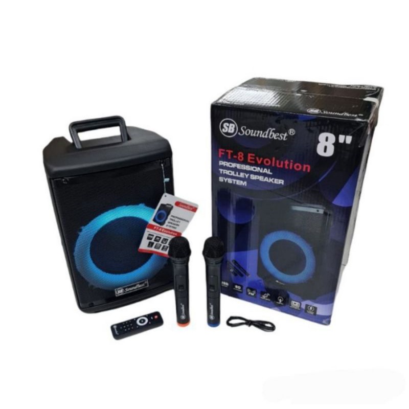 Speaker Portable Meeting Soundbest FT8 Spiker Aktif FT-8 Speker FT 8