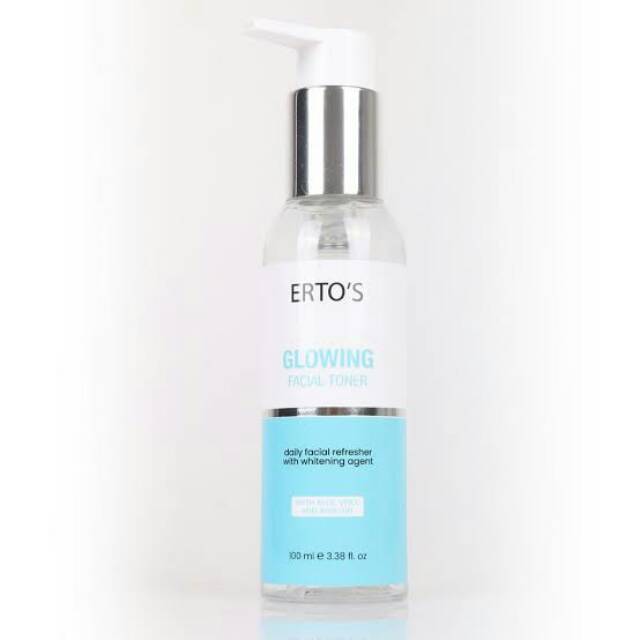 ERTOS GLOWING FACIAL TONER 100ML BPOM ORIGINAL