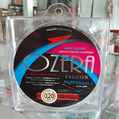 SENAR / LINE MONO FALCON OZERA (Color WHITE CLEAR) 150m