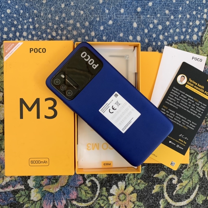 poco m3 6/128 fullset second