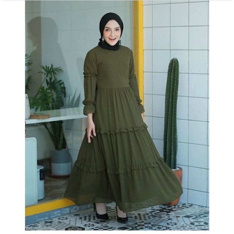 Baju Gamis Wanita Syari'i Muslim Remaja