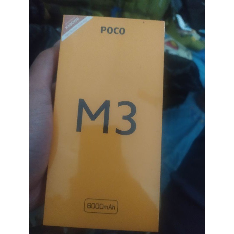 xiaomi poco m3 4/64gb 6/128gb garansi resmi baru ori