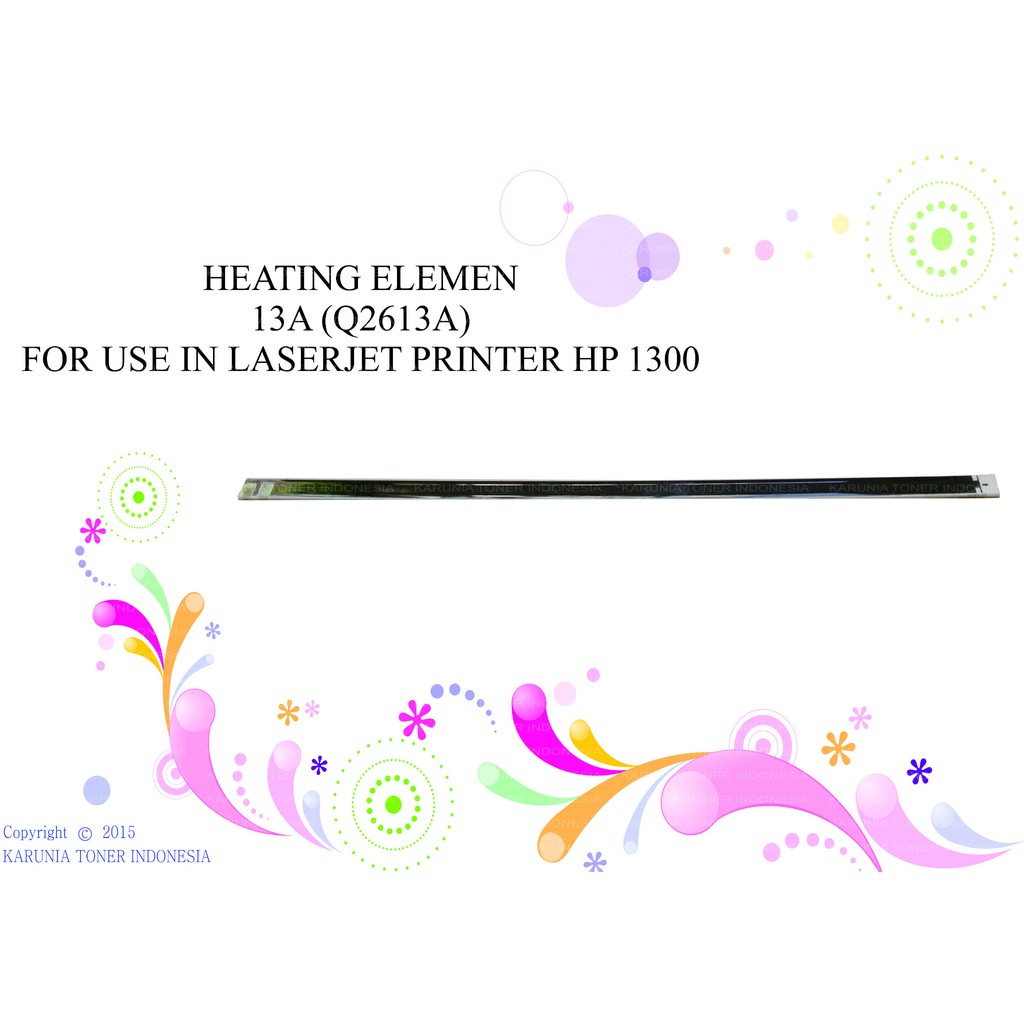 HEATING ELEMENT 13A (Q2613A) FOR USE IN LASERJET PRINTER HP 1300