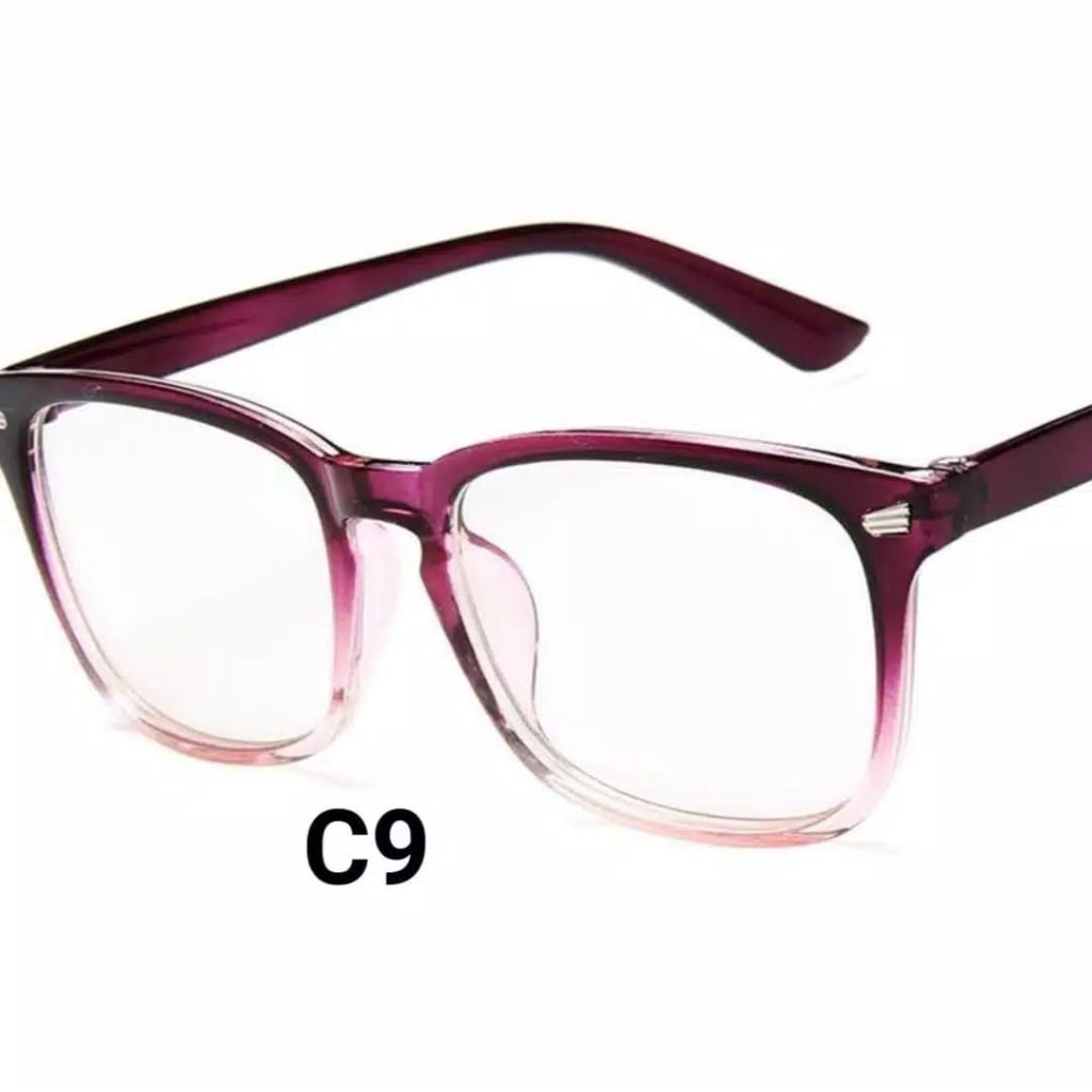 ♥TMALL88♥ Kacamata Optik Frame Plastik Anti Radiasi Untuk Wanita