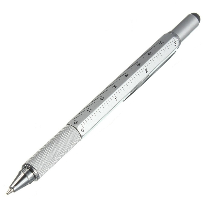 

Taffware Pena Multifungsi Plastik Stylus + Penggaris + Level + Obeng - 9625