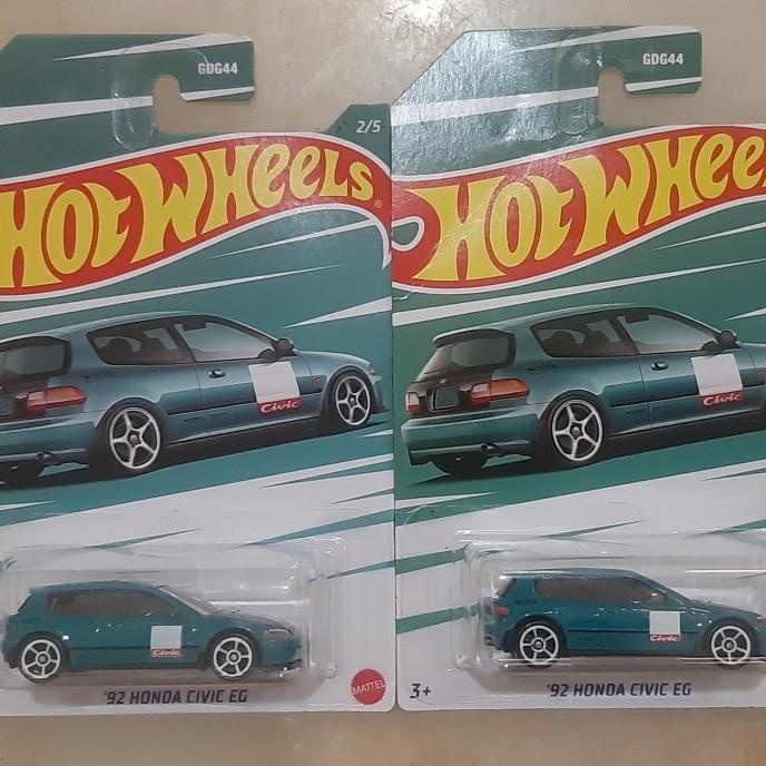 Hot Wheels , 1 Set 2 Honda Civic EG 2022