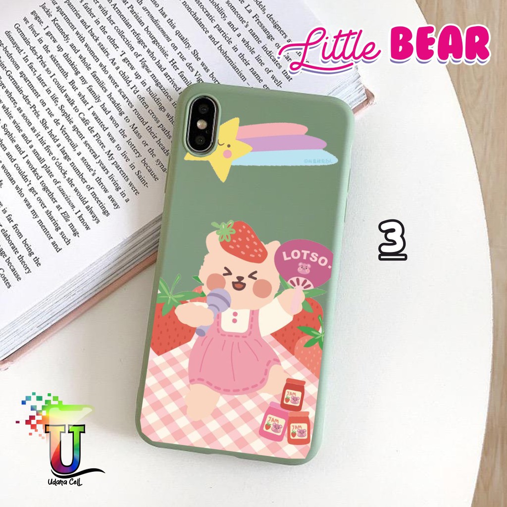 Softcase LITTLE BEAR Samsung A01 M01 A30s A50 A50s A70 A70s M20 M30s M21 M30 M31 A11 M11 UC4355-3