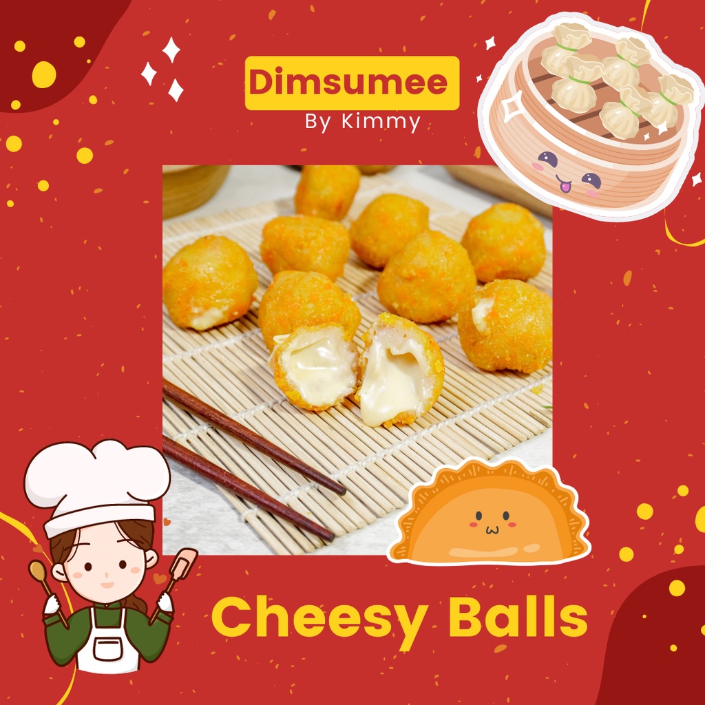 

Bola Ayam Keju (Cheesy Balls) - Dimsumee by Kimmy