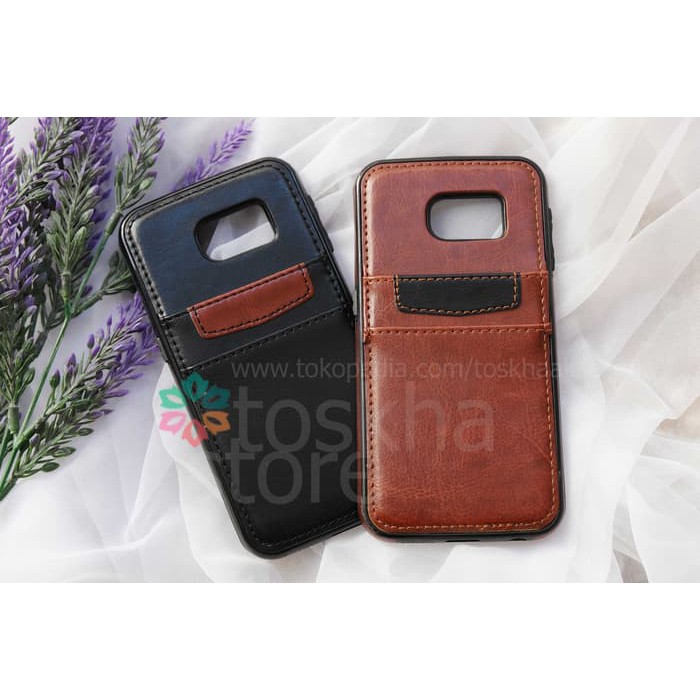 Leather Case Samsung S7 Edge With Card Slot Best Quality