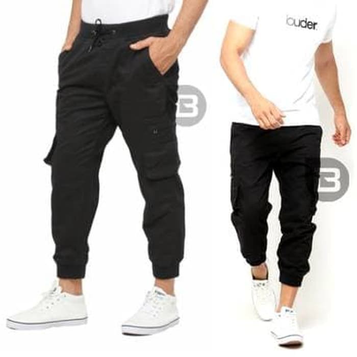 ⭐⭐⭐⭐⭐ Sirwal Jogger Hitam Bhirama Limited
