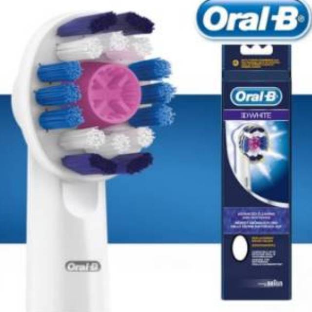 (Harga Per Pcs) REFILL Sikat Gigi Elektrik Oral B Braun ORIGINAL / Oral B Replacement Head (H)