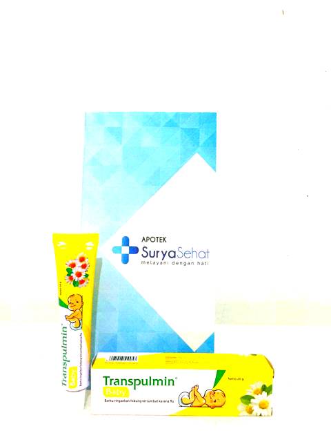 Transpulmin Baby Balsam 10gram - 20gram - Transpulmin Kids Balsam