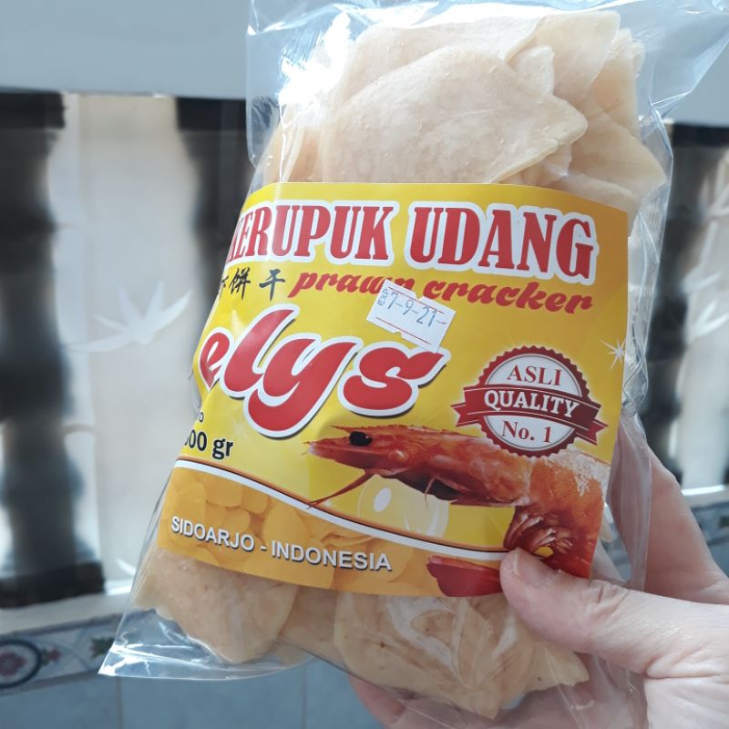 

Kerupuk Udang Elys 500gram