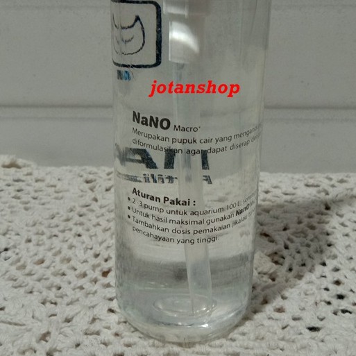 MACRO PLUS NANO FERTILIZER Pupuk Cair tanaman Aquarium Aquascape