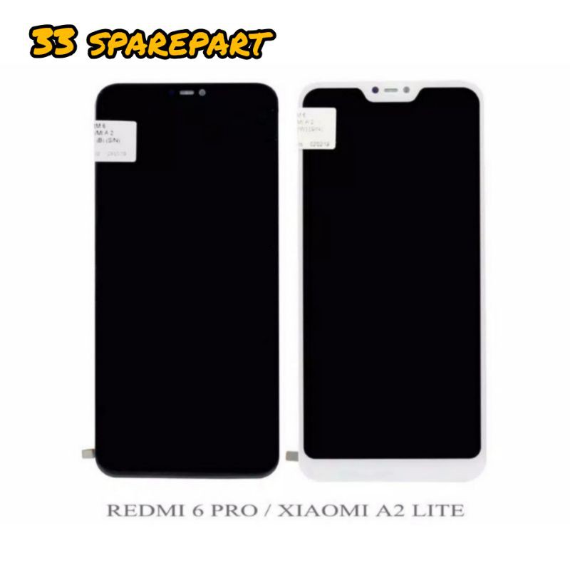 LCD TOUCHSCREEN XIAOMI REDMI 6PRO / MIA2 LITE ORIGINAL