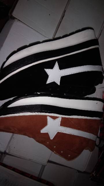 sepatu wanita sneker logo bintang as27-4