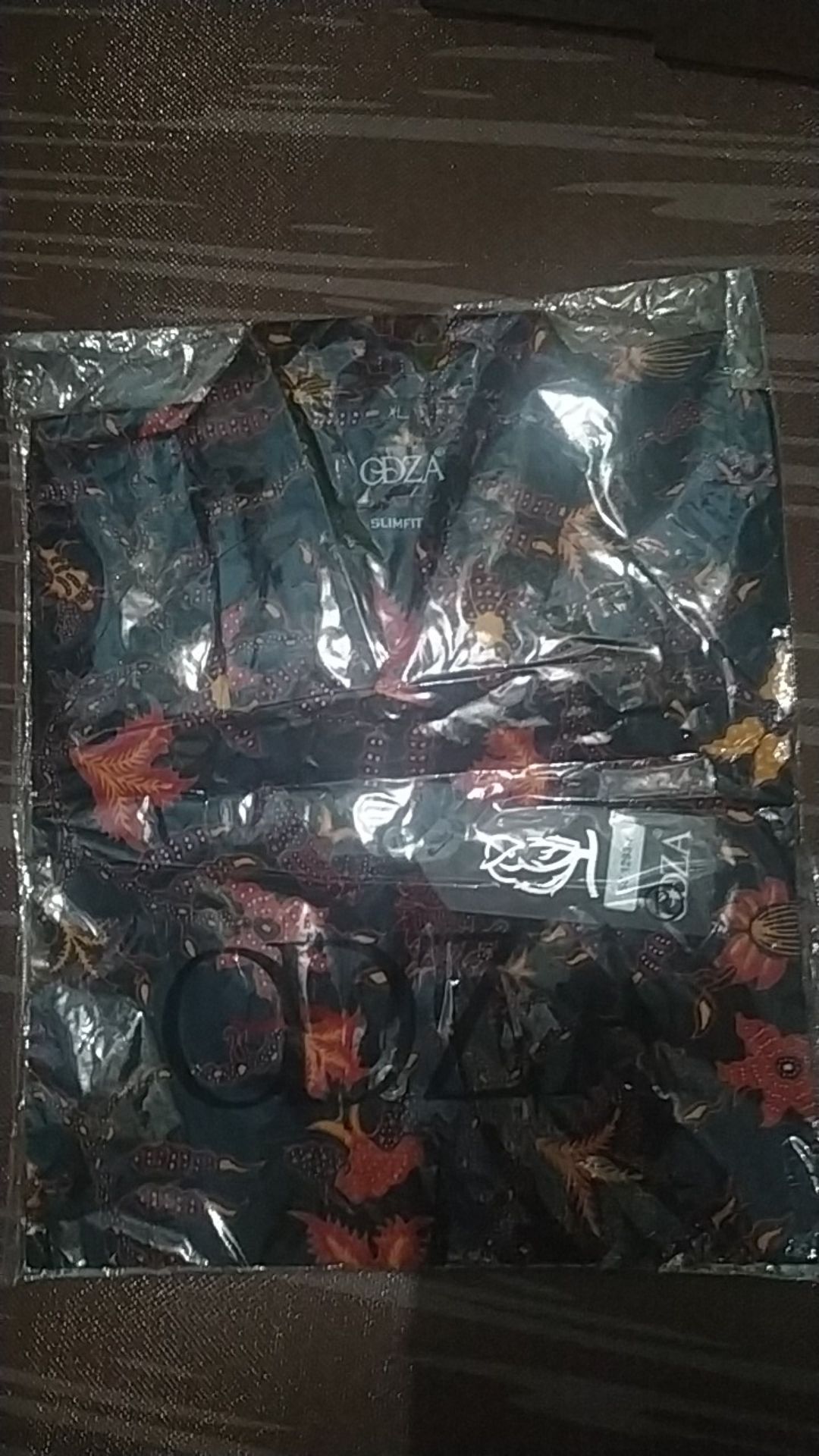 Odza Kemeja Batik Baju Batik Lengan Pendek Busana Pesta Modern Slim Fit Dagasuli