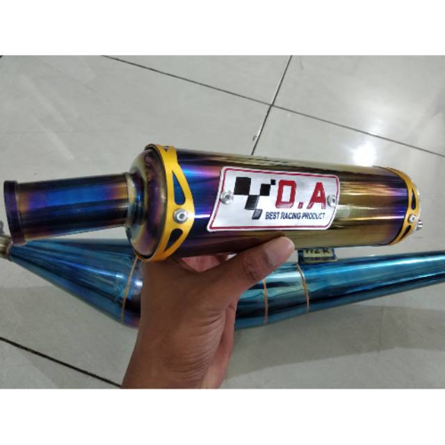 Knalpot Fiz R/Fiz/Force-1 Stenlis Bluemoon