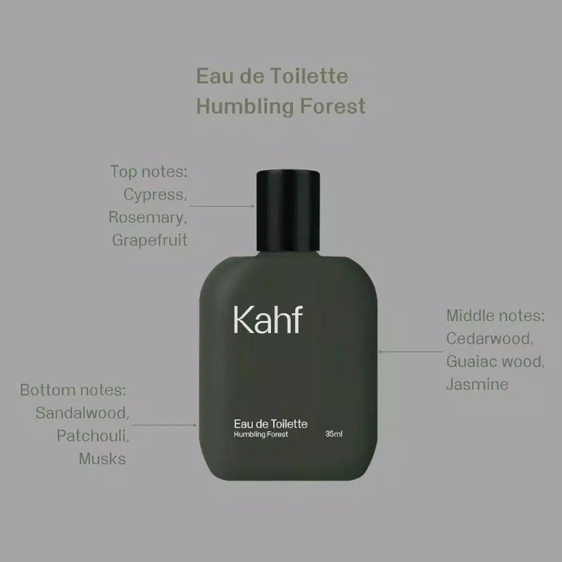 PARFUM PRIA KAHF EAU DE TOILETT HUMBLING FOREST