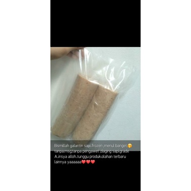 

galantin full daging sapi grade A isi satu