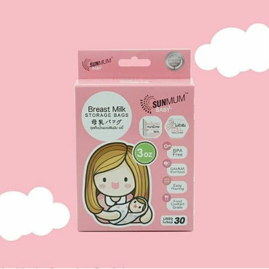 Makassar! Breast Milk Storage Bags / Kantong Asi Bayi Sunmum