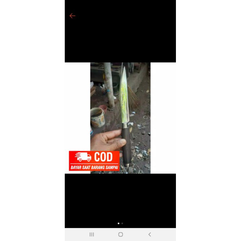 PISAU SUPER | ANTI KARAT | BAJA PUTIH | PISAU SEMBELIH