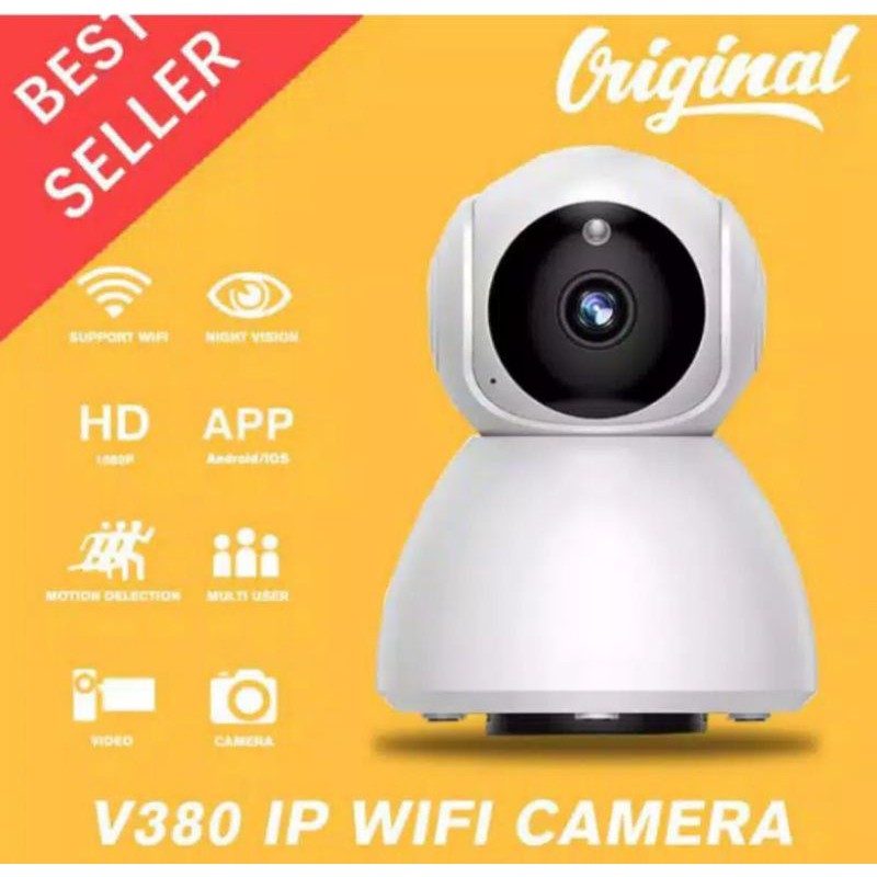 IP CAMERA CCTV HD 1080P WIRELESS WIFI V380 PRO 5MP MOTION DETECTOR INFRAMERAH