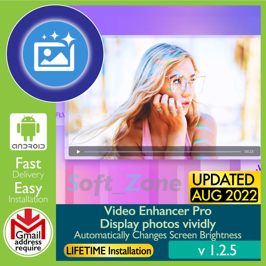 

Vd Enhncr Pr v1.2.5 - Atmtclly Chngs Scrn Brghtnss [SmrtPhn - Andrd] - Dgtl Dwnld