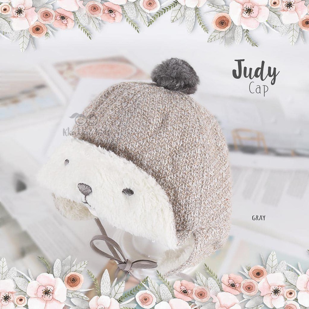 Judy Cap | Topi Kupluk Anak Bayi Model Pilot Musim Dingin Topi Hangat Bayi Import-1