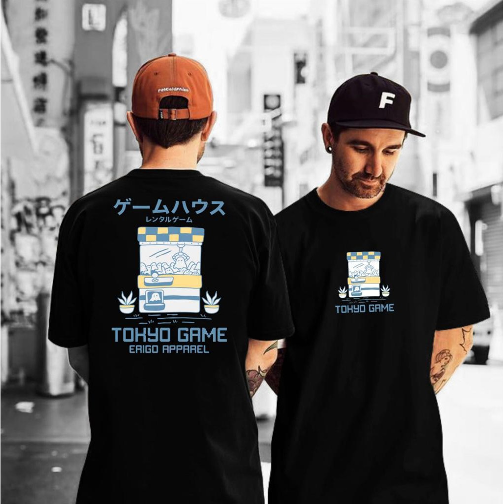 Kaos murah Kaos distro murah baju  distro pria t-shirt murah combed30s tokyo game