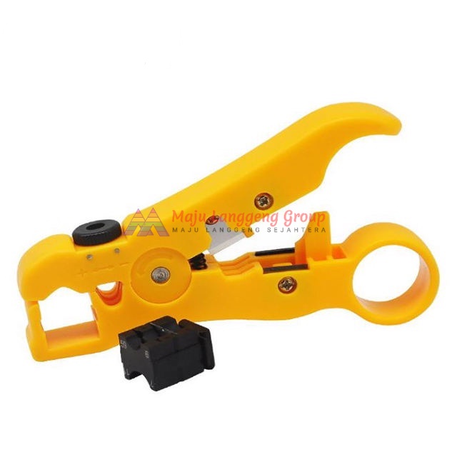 Universal Stripping Tool Coaxial Alat Pengupas dan Pemotong Kabel Jaringan LAN UTP/STP RG59 RG6 RG7 RG11 4P/6P/8P