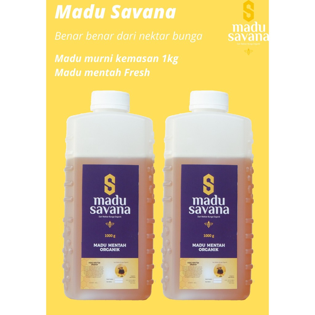 

Madu mentah - madu savana 1kg