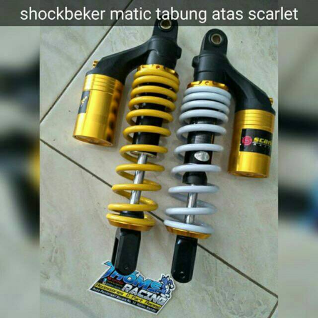 Shocbeker matic tabung atas scarlet