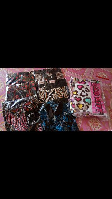 Bmbart Batik Hrb026 Kenongo Hem Pendek Padi Pekalongan M L Xl Batik Pria Murah Modern Prada Panjang.
