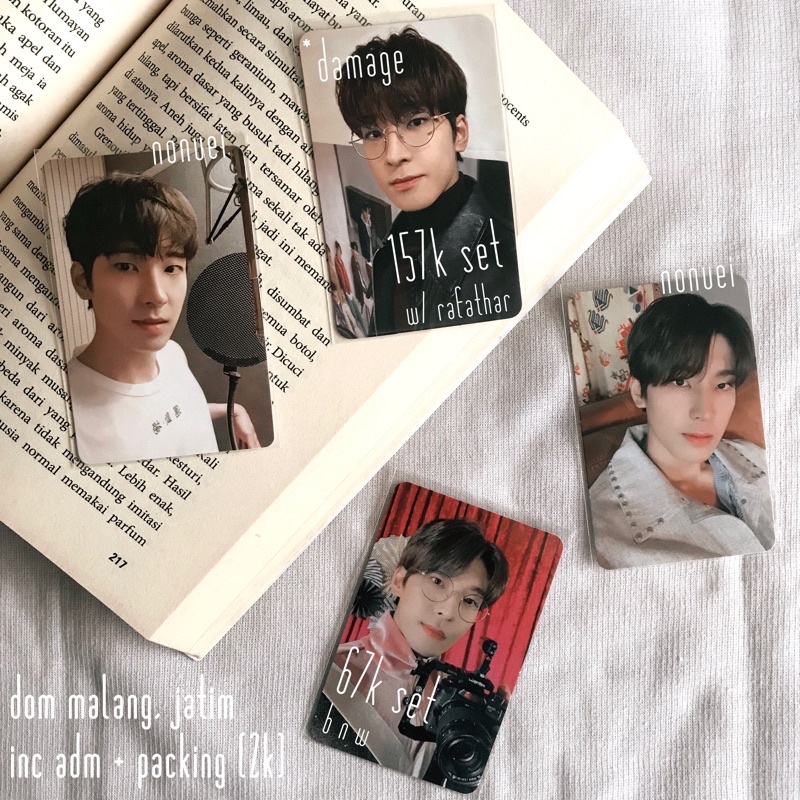 semcol semicolon rafathar whiskas fansign yzy yizhiyu 3/4 gomagz going magazine black white wonwoo p