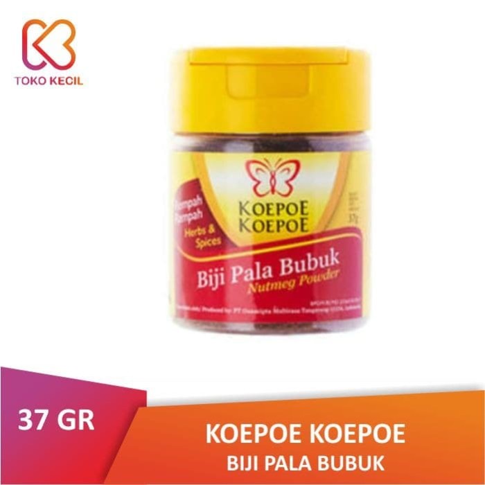 

01F1S Btl Koepoe Koepoe Biji Pala Bubuk 37Gr | Nutmeg Powder Kupu Kupu Fsfs201