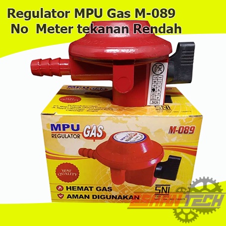 Regulator Gas MPU GAS no meter M - 089 untuk Kompor gas tekanan rendah
