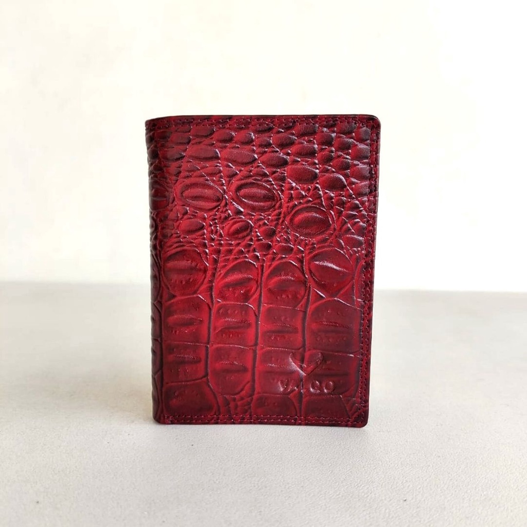 Dompet BRODO Kulit Motif Buaya Dompet Cowok Pria Laki-laki