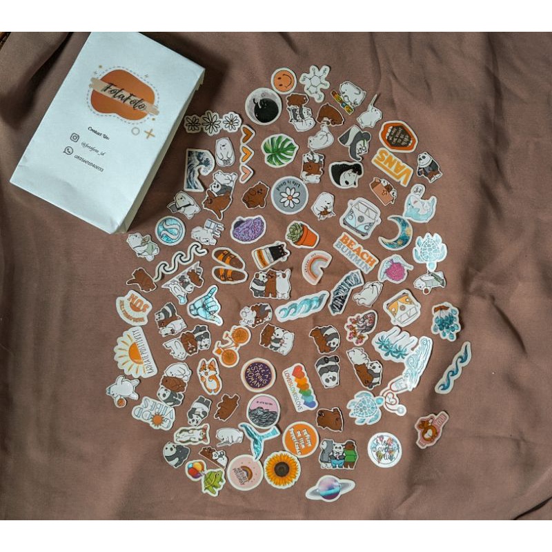 

Stiker satuan/stiker murah/stiker tumblr/stiker aesthetic [Minim Beli 10 Gratis 1]