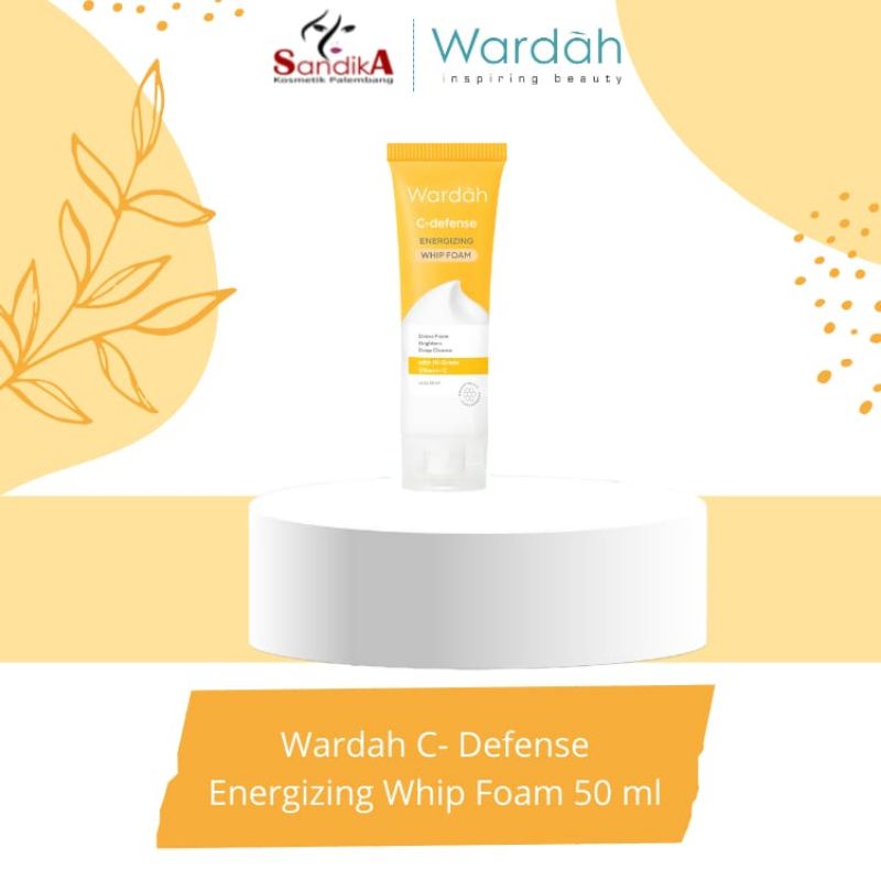 Wardah C-Defense Energizing Whip Foam 50ml